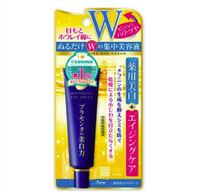 (Xả Kho) Kem Thâm Nhãn Mắt Meishoku Whitening Eye Cream - Quầng Mắt - Tàn Nhang - Làm Sáng - 30g Nhật - Fresship Toàn Quốc