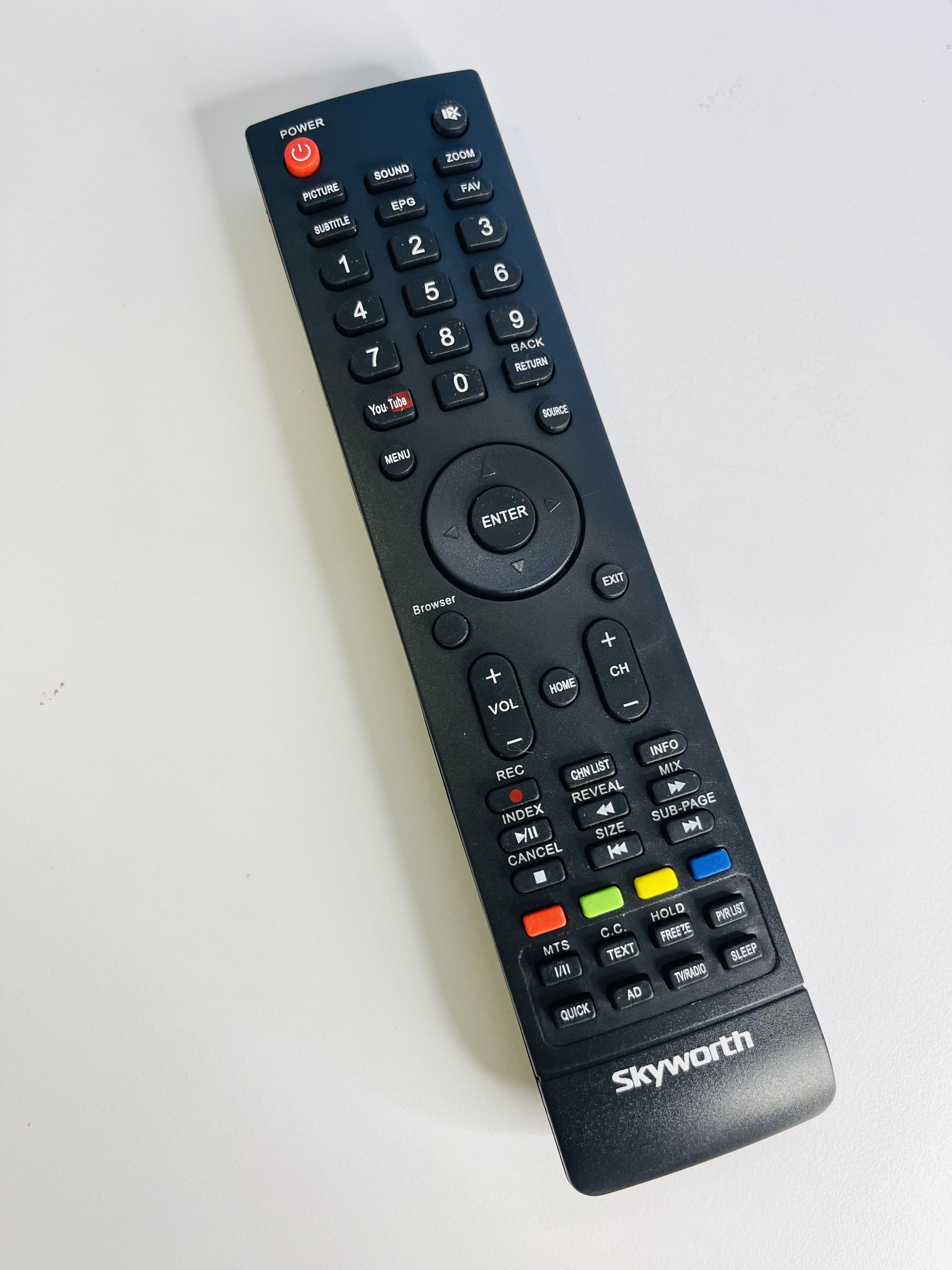 (Tặng kèm pin) Remote SKYWORTH 3D LỚN - SP001827