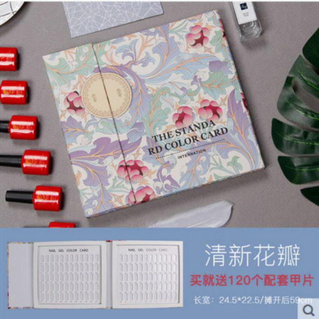 Sổ gài Móng mẫu 80 móng, 120 Móng ,180 móng Làm Nail