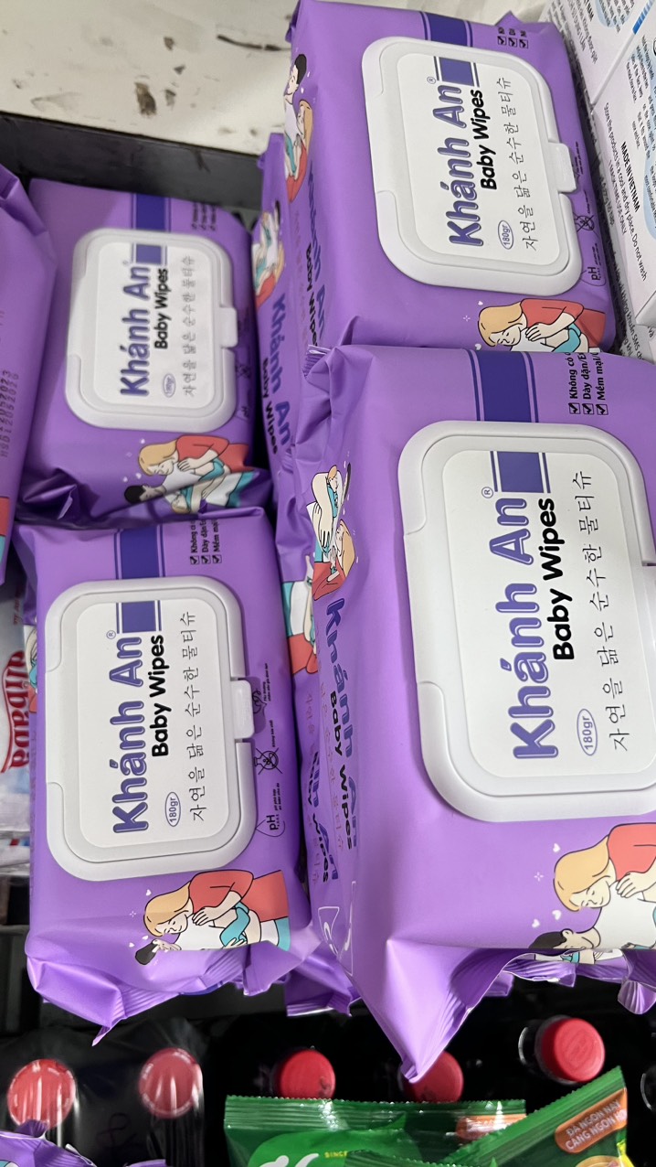 Khăn Ướt Cao Cấp Khánh An 180gr