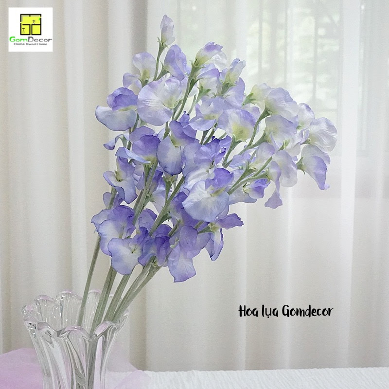 Hoa đậu giả hoa lụa đẹp cao cấp