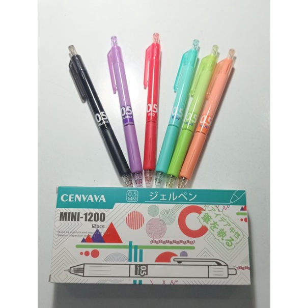 Bút Gel Bấm Mini-1200 Cenvava (12 cây/ hộp)