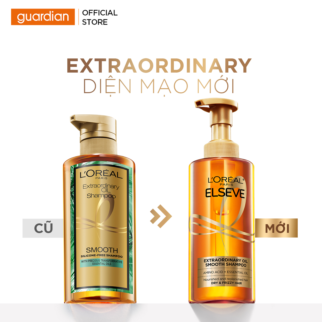 Dầu Gội L'Oreal Paris Dưỡng Tóc Suôn Mượt Tóc Cao Cấp 440Ml