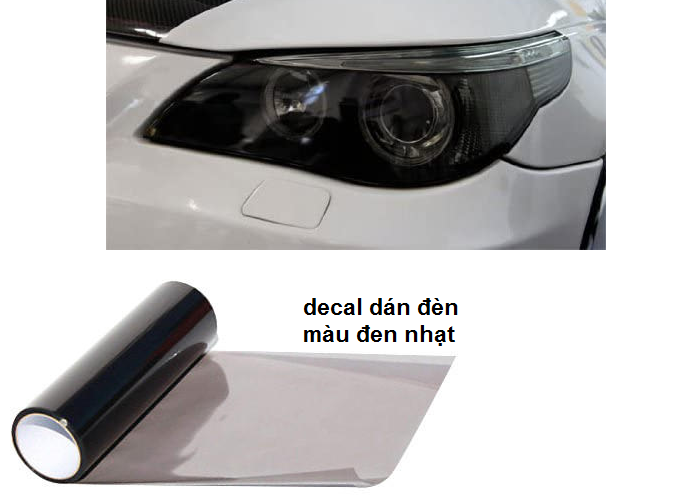 decal trong dán đèn , xi nhan kích cỡ 30cmx20cm