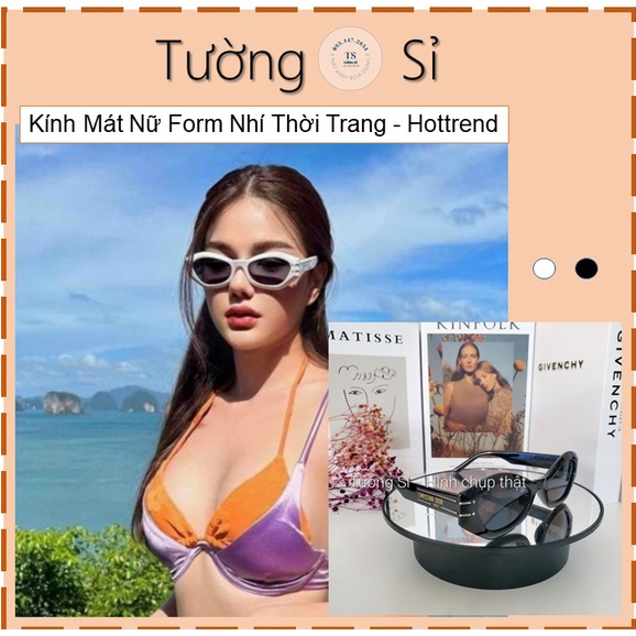 Kính Mát Nữ Form Nhí Thời Trang - Hottrend