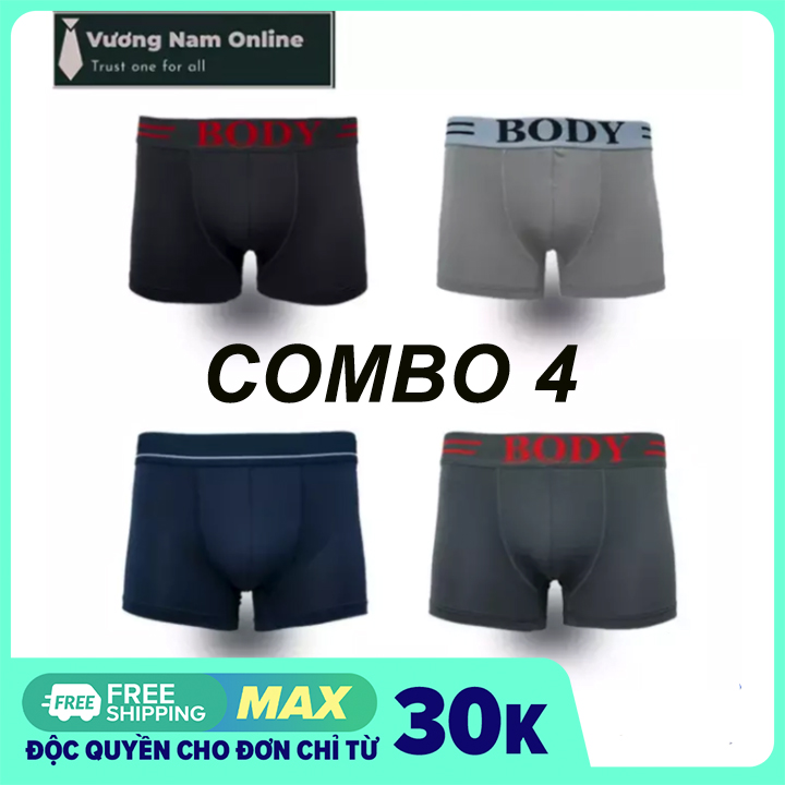 >> SO SÁNH GIÁ QUẦN BƠI NAM BOXER YESURE DIAMON CHẤT LIỆU POLYESTER SPANDEX CAO CẤP , CHỐNG THẤM , NHANH KHÔ FORM FITNESS THỜI TRANG (TẶNG KÈM NÓN BƠI BỊT TAI SILICON)- HÀNG CHÍNH HÃNG | Shopee Lazada Sendo Tiki | Nên mua ở đâu rẻ nhất 34 Combo 4 Quần Lót Nam Boxer Cao Cấp, Chất Vải Thun Lạnh Có Spandex, Lưng Cao, Không Gây Hại Cho Da