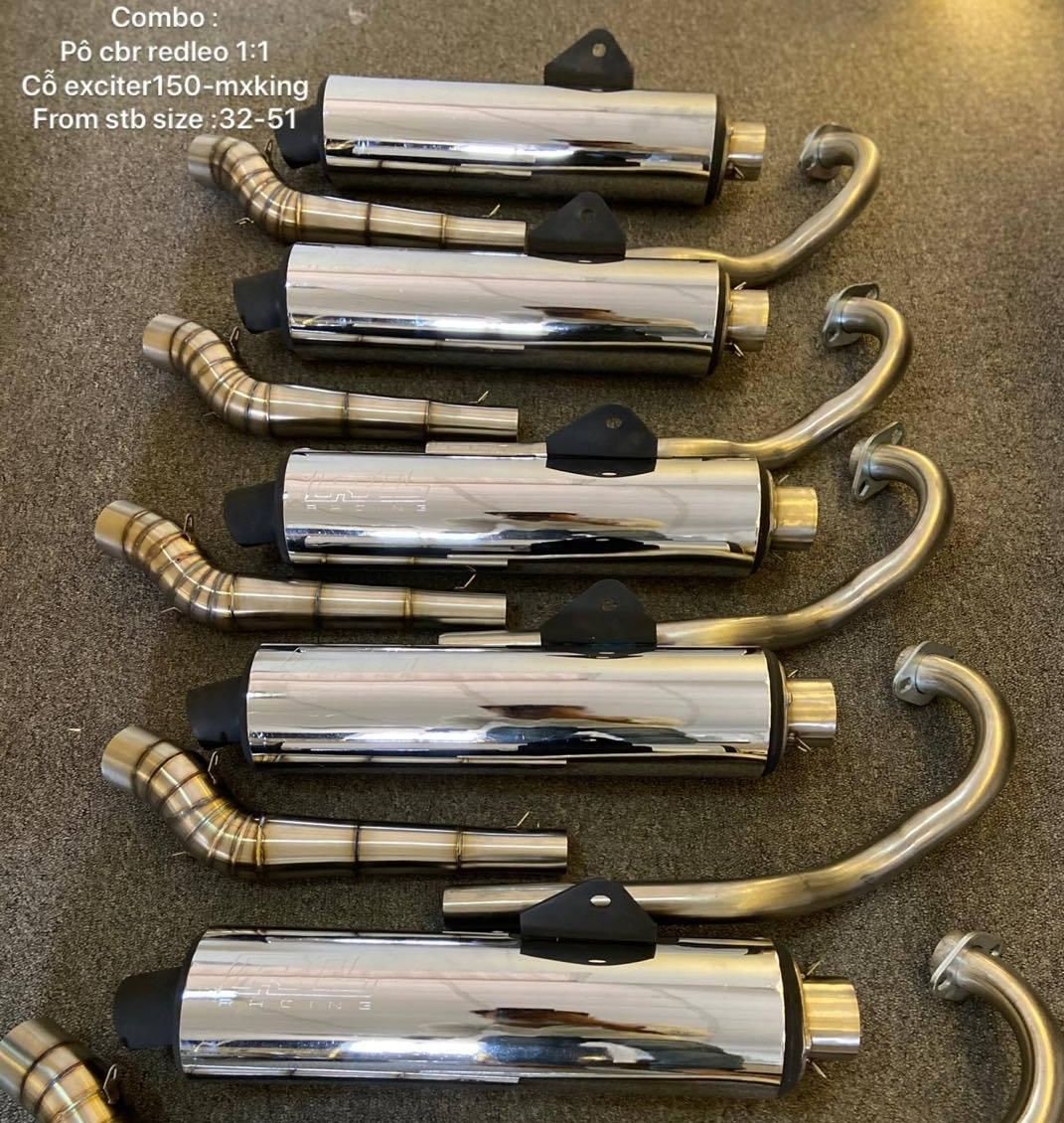 PÔ CBR REDLEO FULL CỔ CHO EXCITER 150 và MX KING.