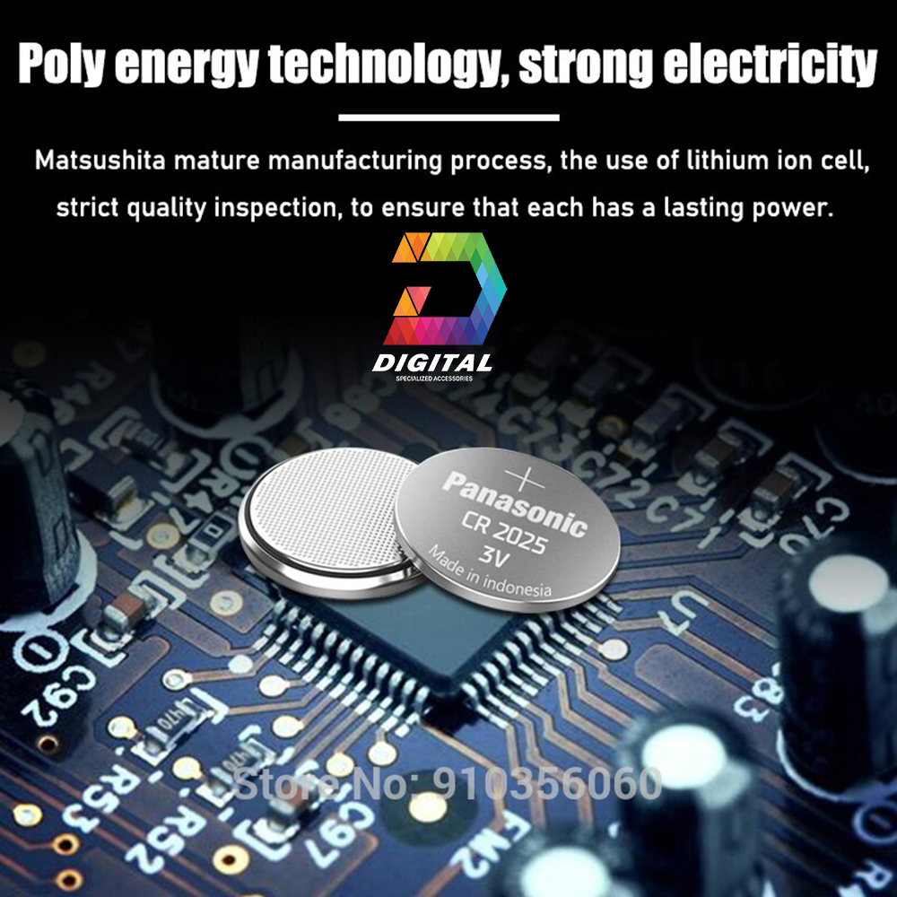 Pin Panasonic Cmos CR2025 Lithium 3V Chính Hãng