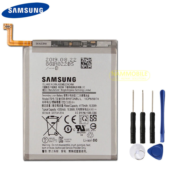 Pin samsung galaxy note 10 plus n975 n975f n975u n975n eb-bn972abu 4300mah zin + tặng siêu dán pin