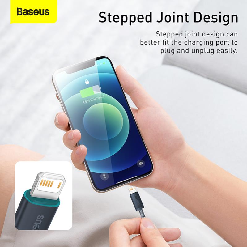 Cáp Sạc Nhanh Lightning Baseus Dynamic Series cho iPhone ( USB to Lightning, 2.4A Fast Charging Data Cable)