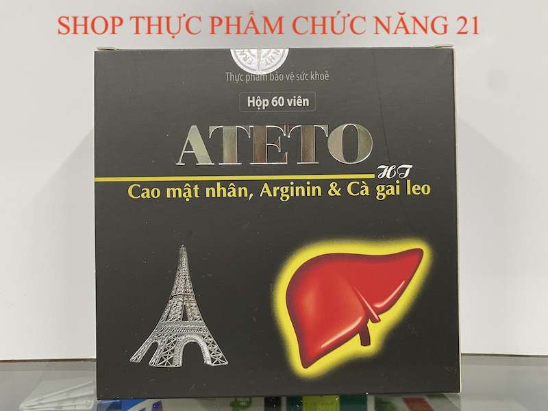 ATETO - Thực phẩm bảo vệ và giải độc gan.