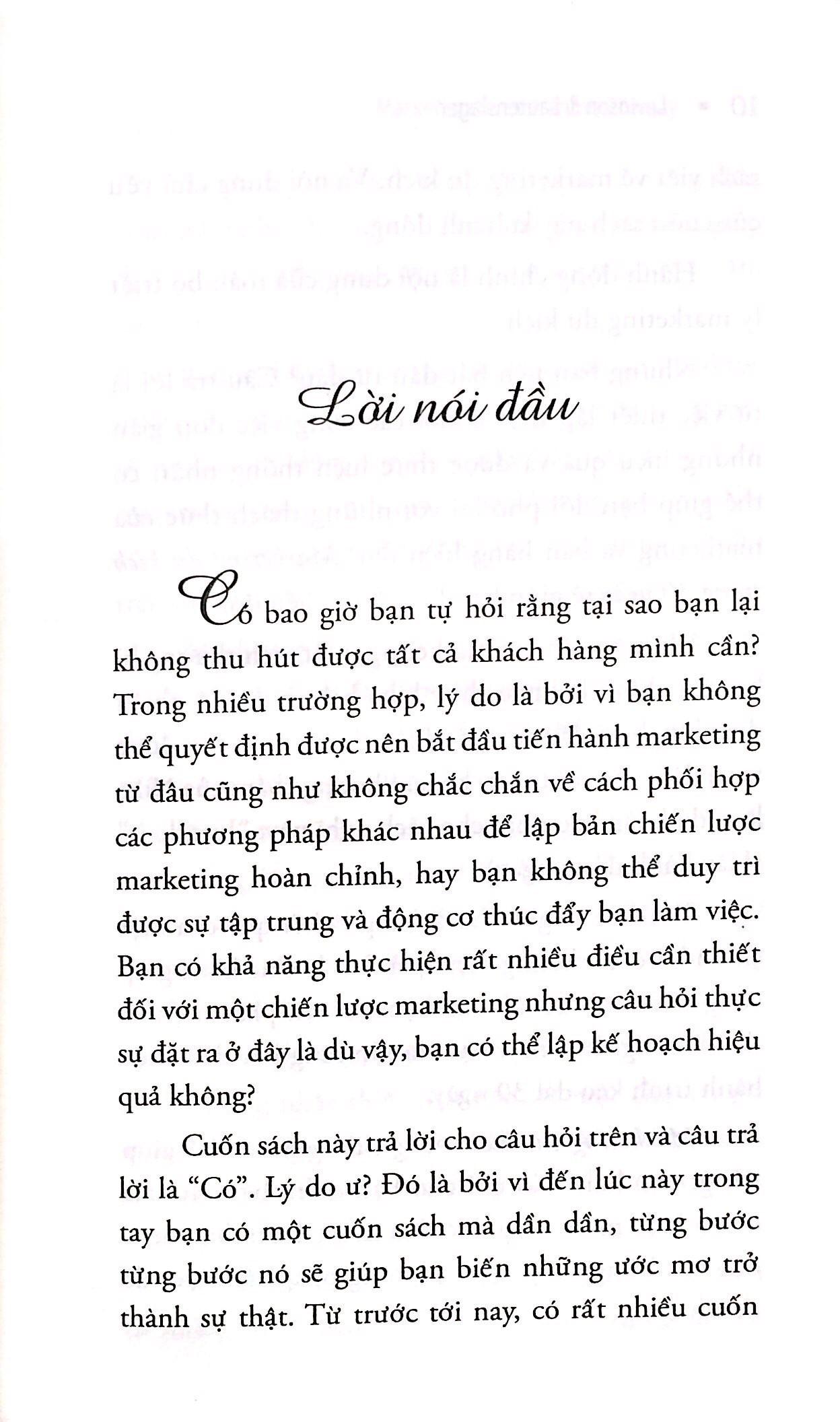 Sách - Marketing du kích trong 30 ngày