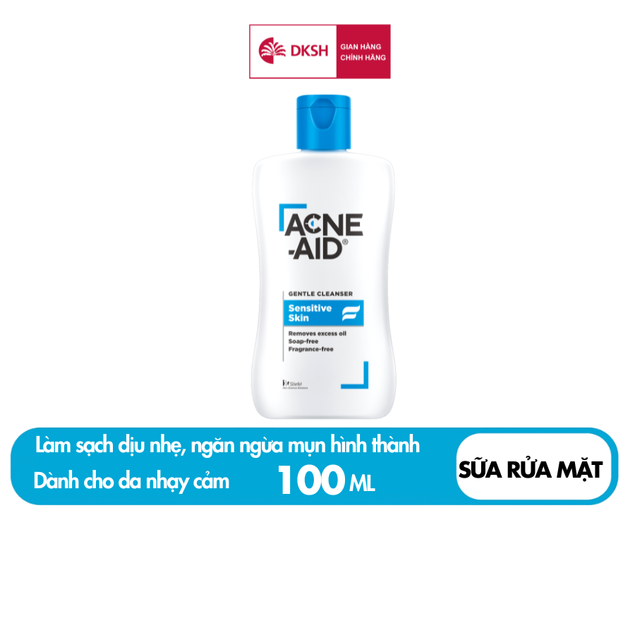 Sữa rửa mặt Acne-Aid Gentle Cleanser Sensitive Skin 100ml