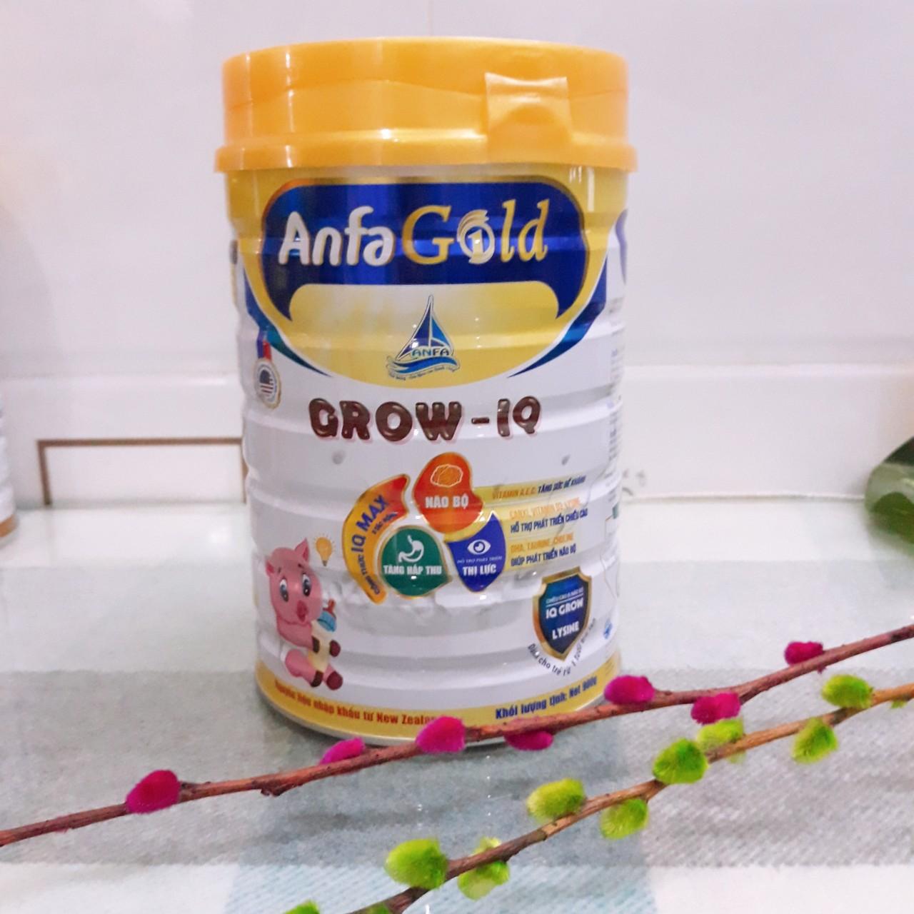 sữa tăng chiều cao cho trẻ anfa gold  lon 900g