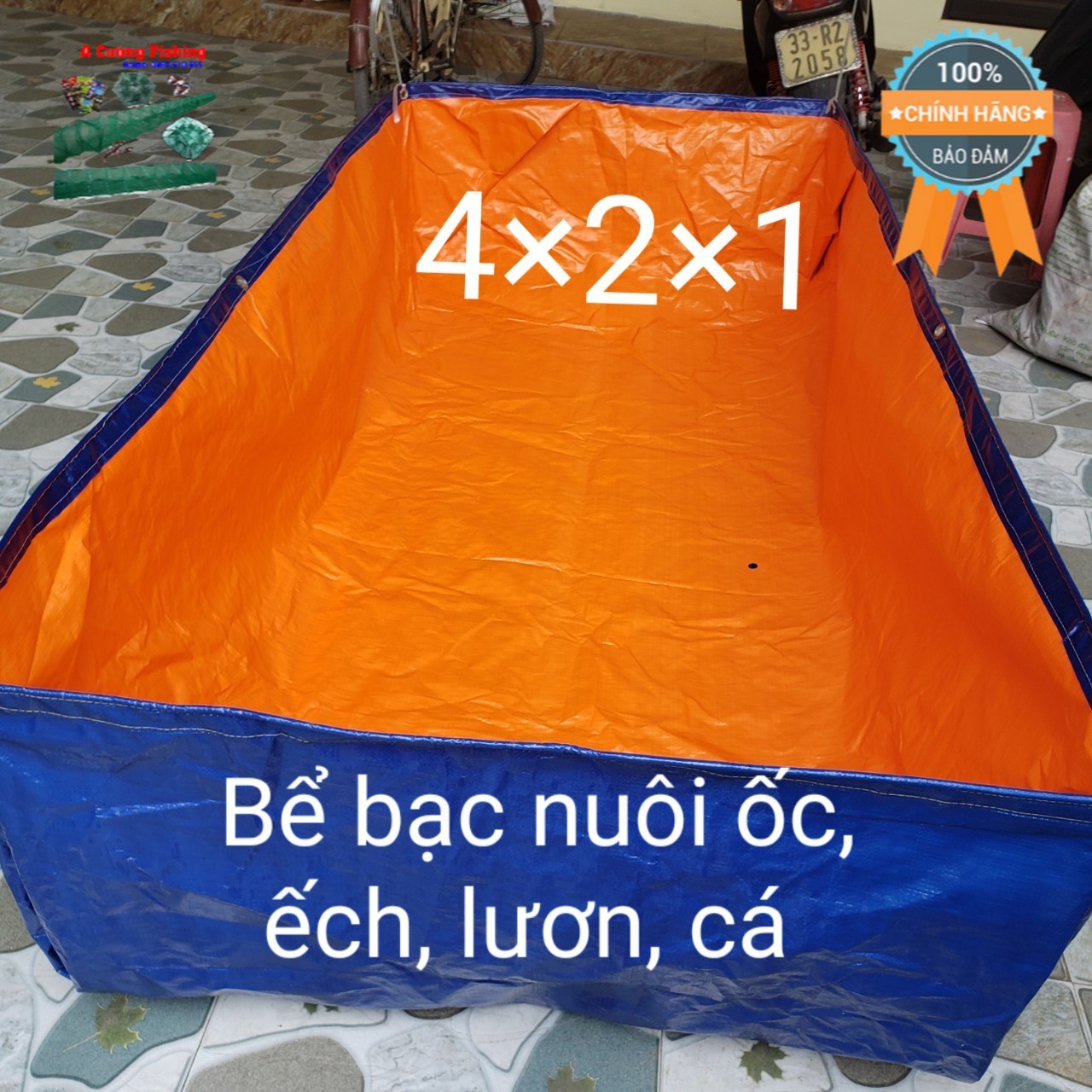 Bể bạt nuôi cá, ốc, ếch , lươn đủ kích thước