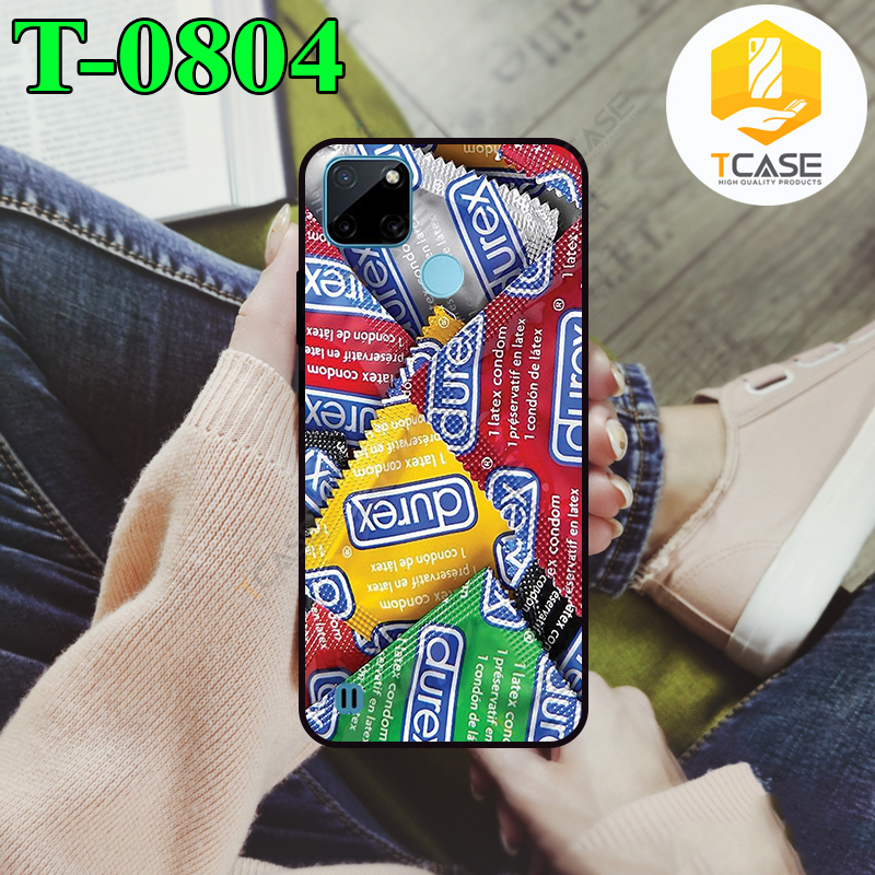 Ốp lưng Tcase dành cho Realme C21Y in hình BCS Durex