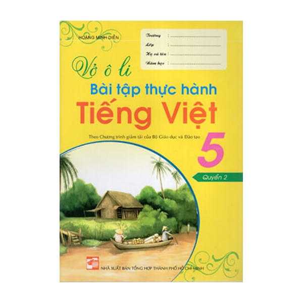 Fahasa - vở ô li bài tập thực hành tiếng việt 5