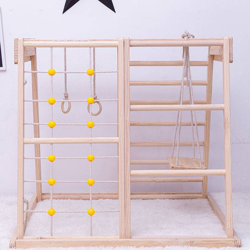 Xà đu đa năng vận động thể chất bằng gỗ
