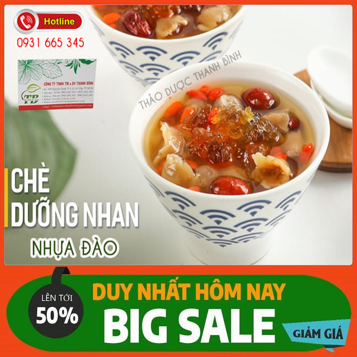 Nhựa đào 100g loại cao cấp - thảo dược thanh bình