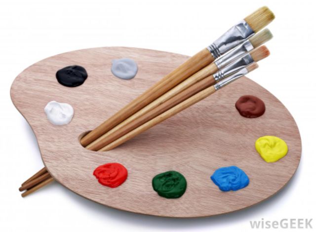 [HCM]KHÂY PHA MÀU VẼ GỖ PALLET, PHA MÀU OVAL,VUÔNG 30x38cm