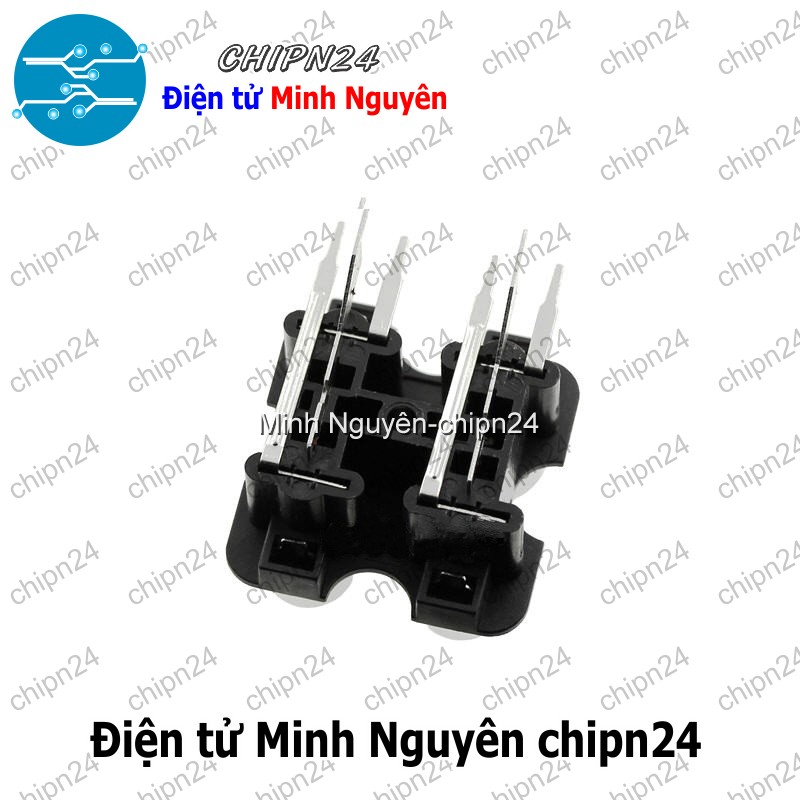 [1 cái] (F116.2) Jack cắm Audio RCA AV5 4 chấu (Jack Âm thanh AV Bông sen Hàn Board) - HH004299