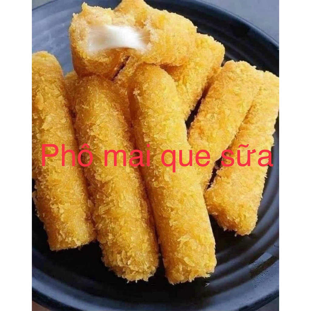 Phô Mai Que Sữa Đặc Biệt 15 Que 1 Khay 500Gr