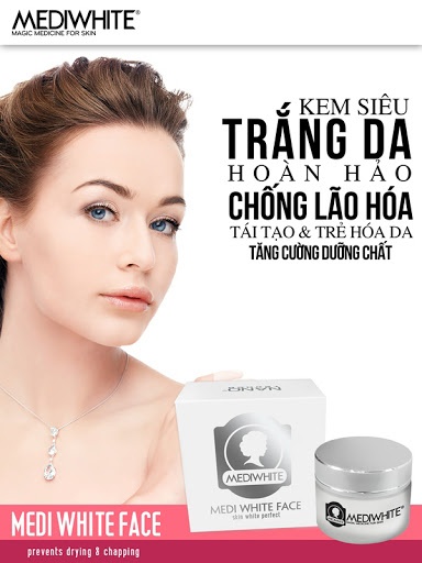 Kem dưỡng trắng da mặt Medi White Face