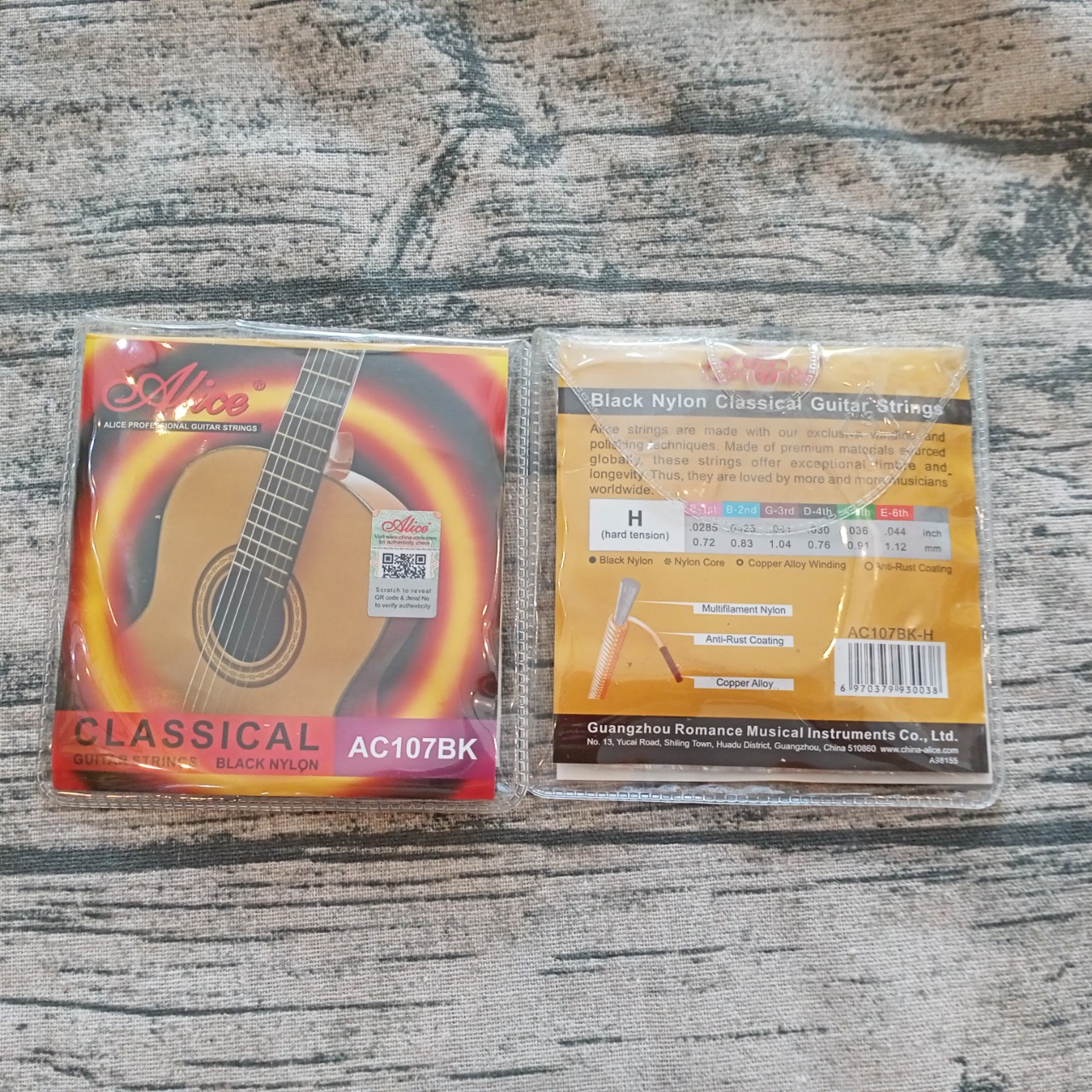 [HCM]Dây Đàn Guitar Classic Alice A107BK