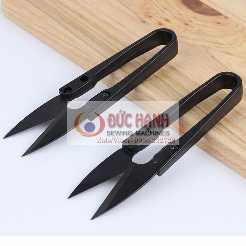 KÉO BẤM CHỈ MÀU ĐEN - CON Ó