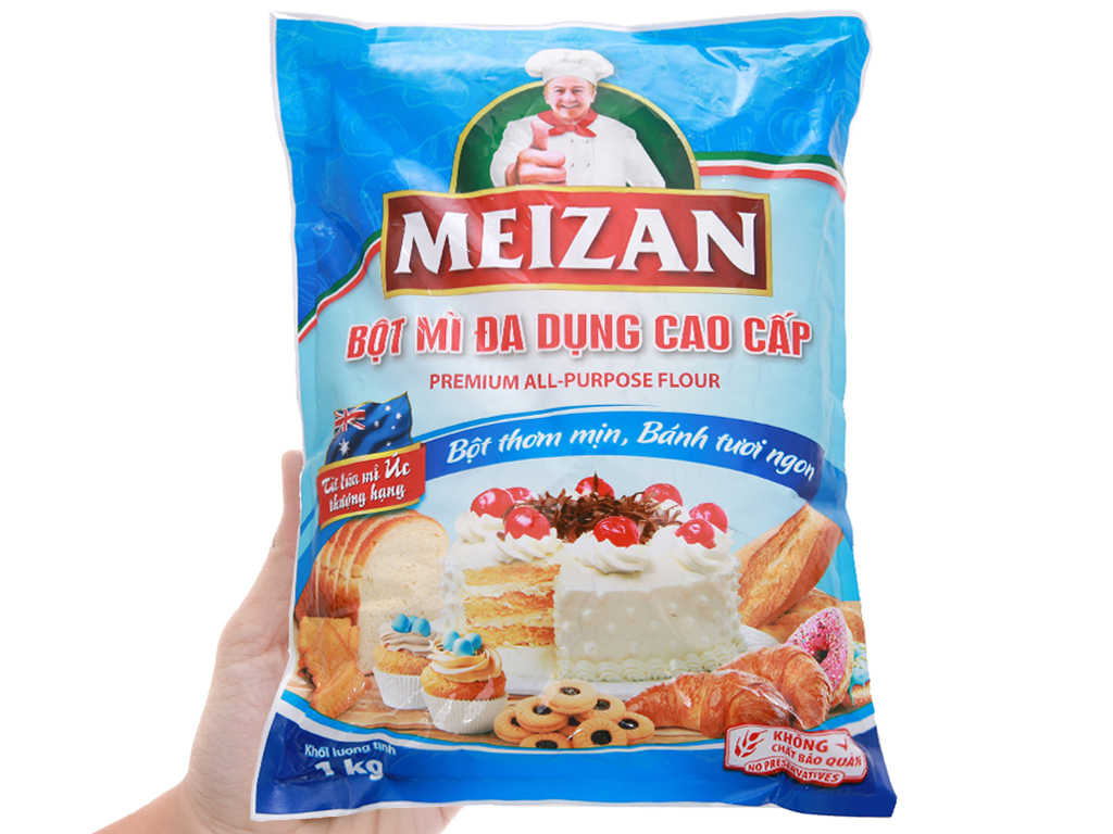 [HN]Bột mì Meizan / Ngọc Lan gói 500g