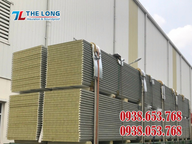 Tấm Panel RockWool chống cháy