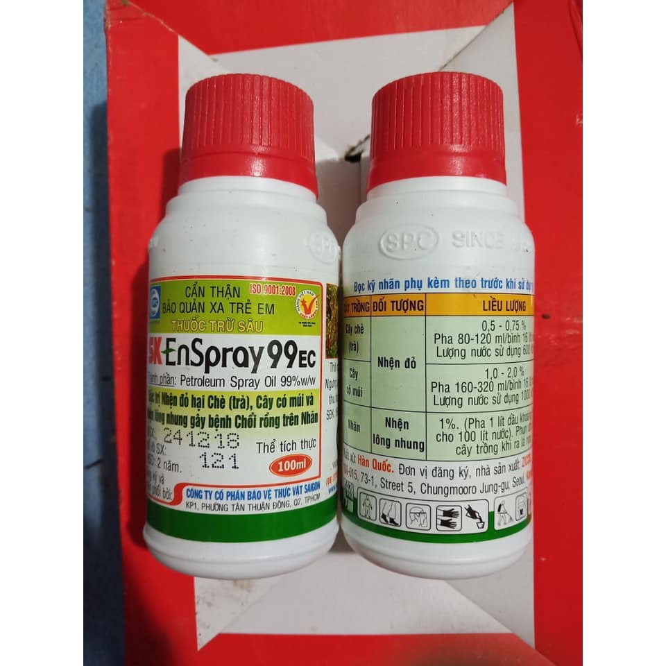 Dầu khoáng SK ENPRAY 99EC 1LIT