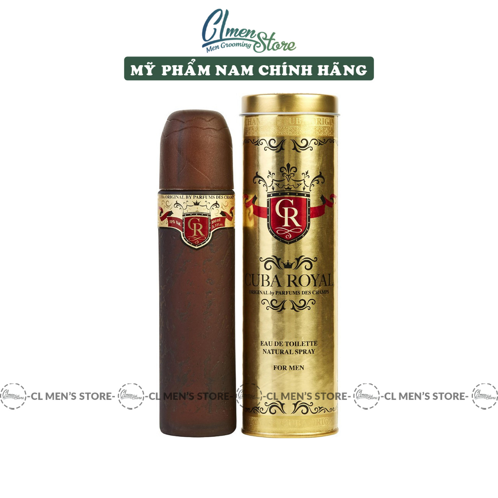Nước hoa nam cuba royal - cuba paris | mẫu thử 10ml - full seal 35ml - full seal 100ml