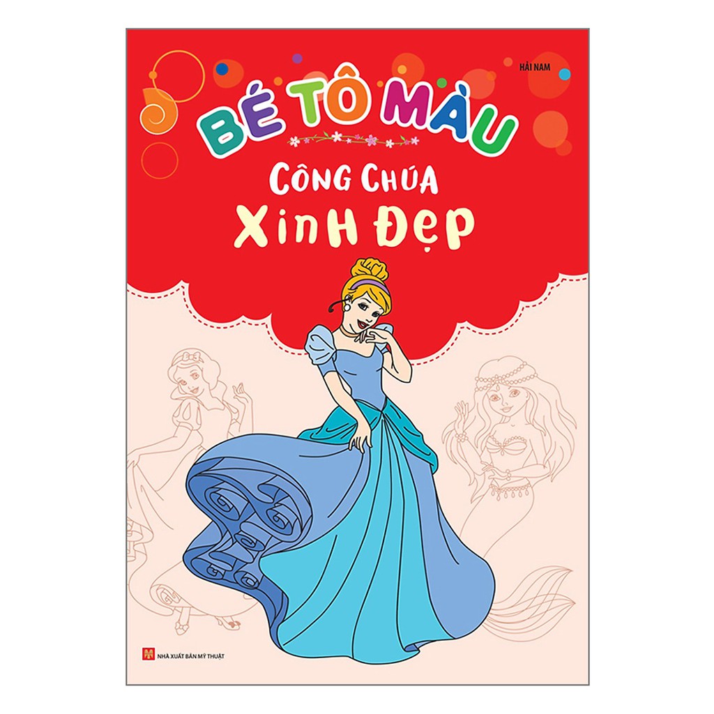 Bộ sách - Túi Bé Tô Màu Công Chúa ( 6 Cuốn )