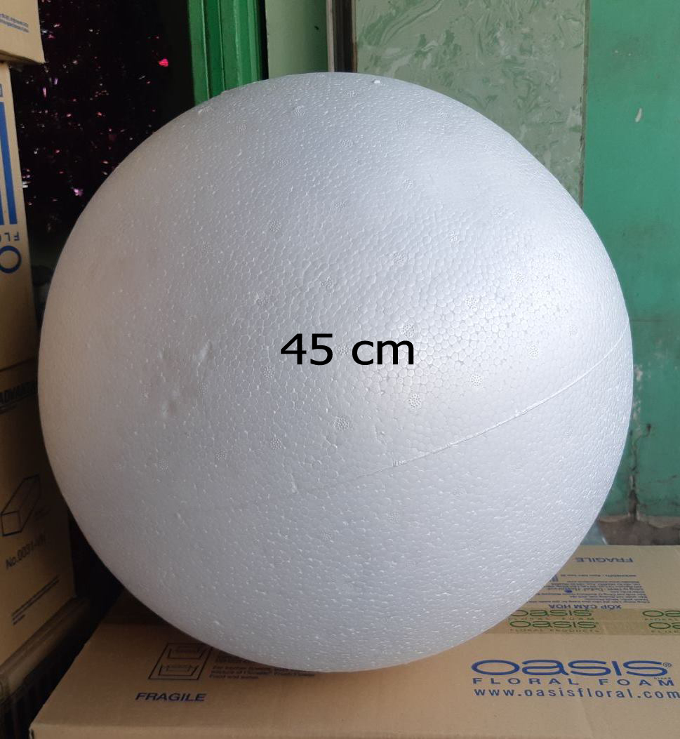Quả cầu xốp từ size từ 8cm tới 60cm