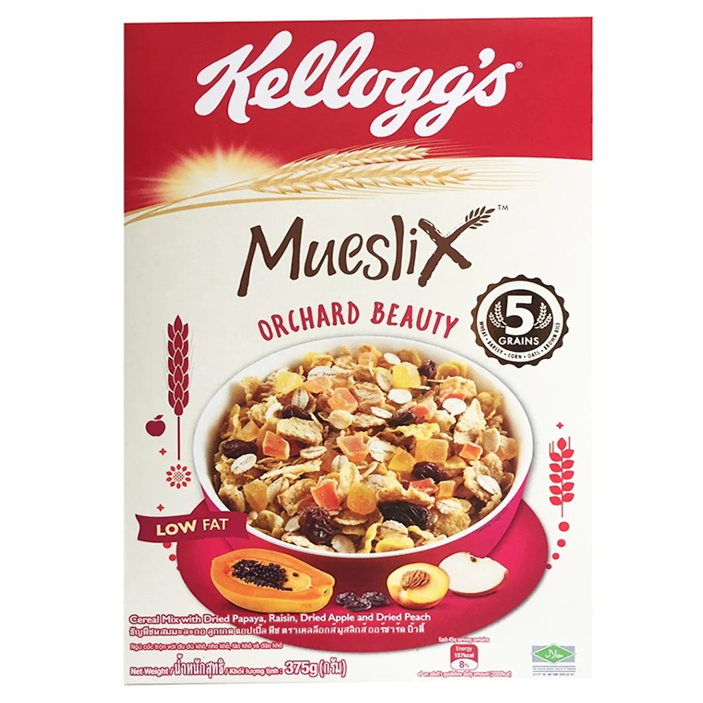 (10 loại) Ngũ Cốc Ăn Sáng Kellogg's Cho Người Lớn