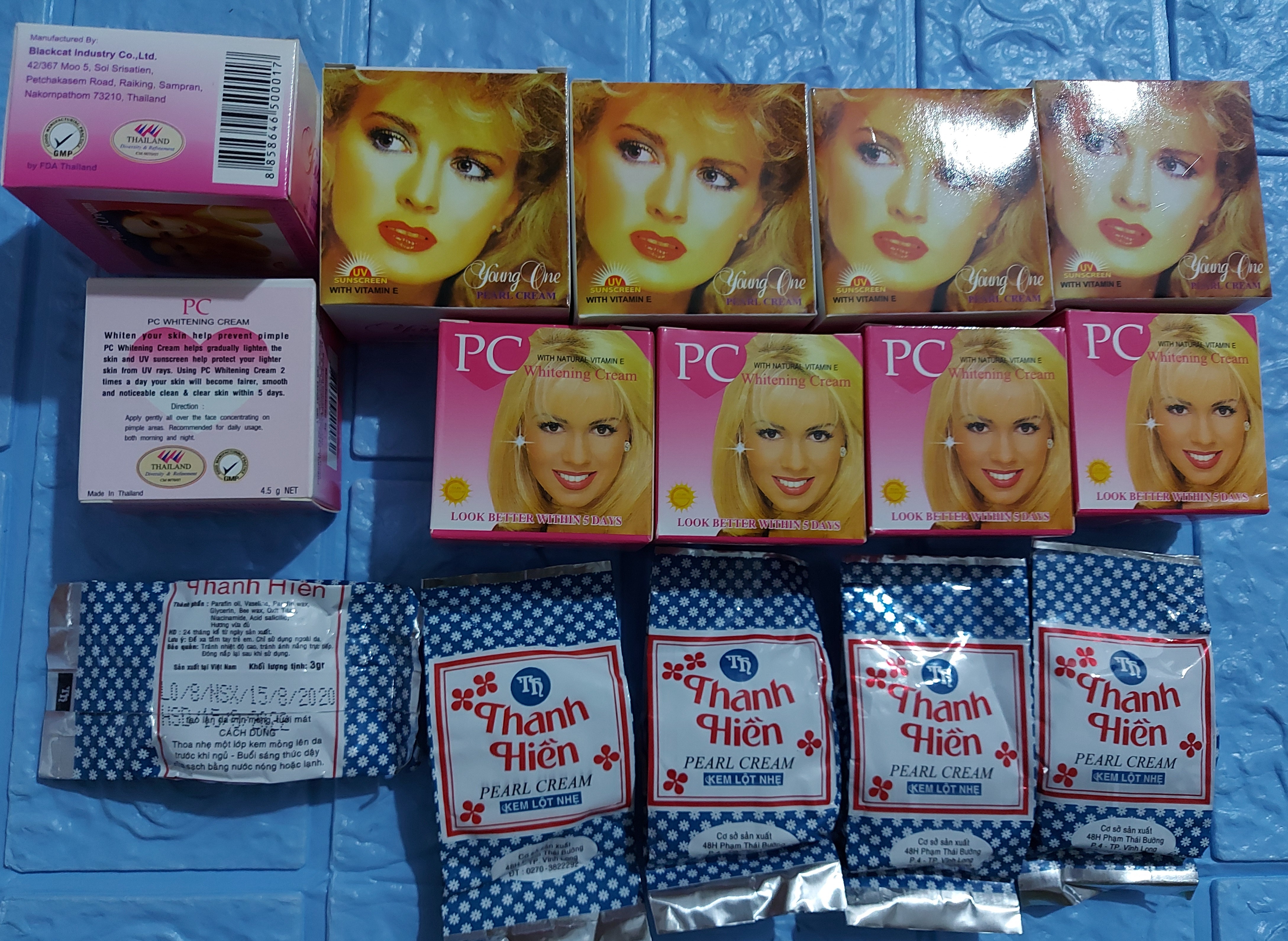 combo 5 xù thái- 5 pc thái- 5 thanh hiền loại 1