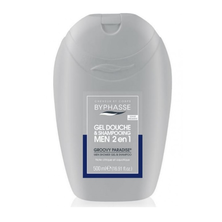 Sữa tắm gội cho nam Byphasse Groovy Paradise 500ml