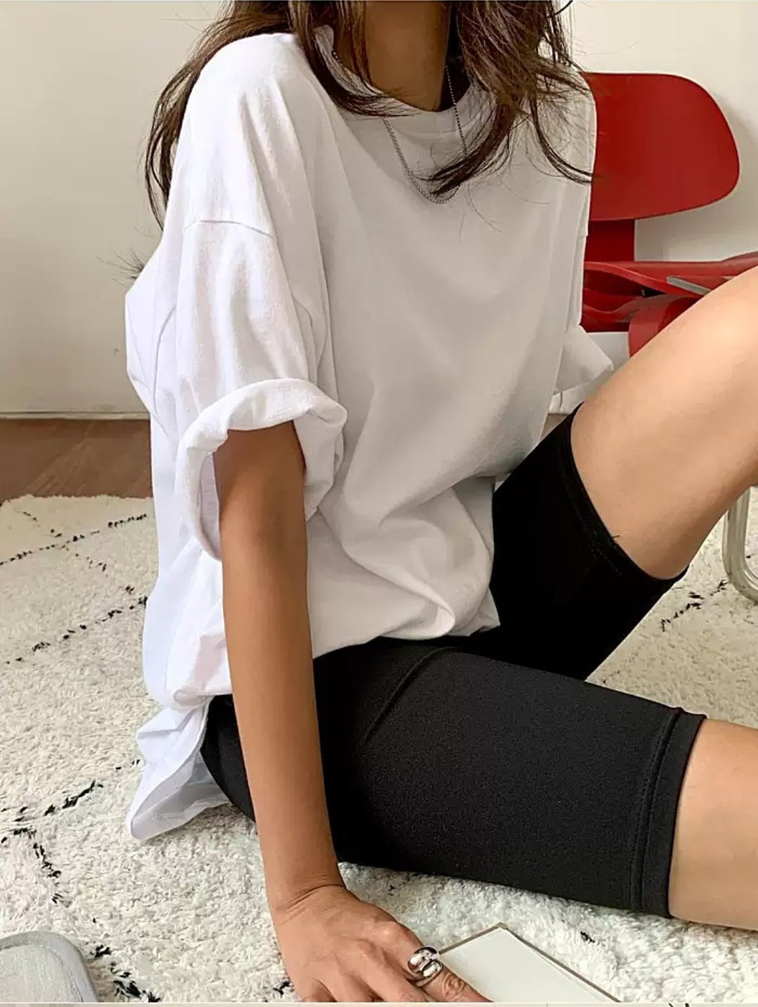 Pants ngố butt lifting high grade super beautiful, Super Swell scalloped
