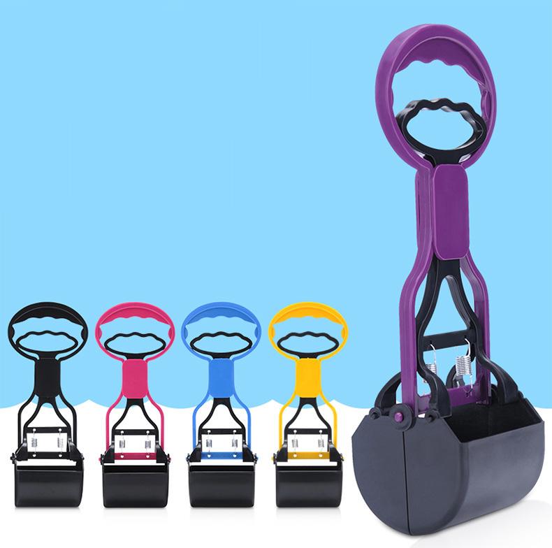 Dụng cụ dọn vệ sinh cho Chó cán dài gắp tự động - CutePets