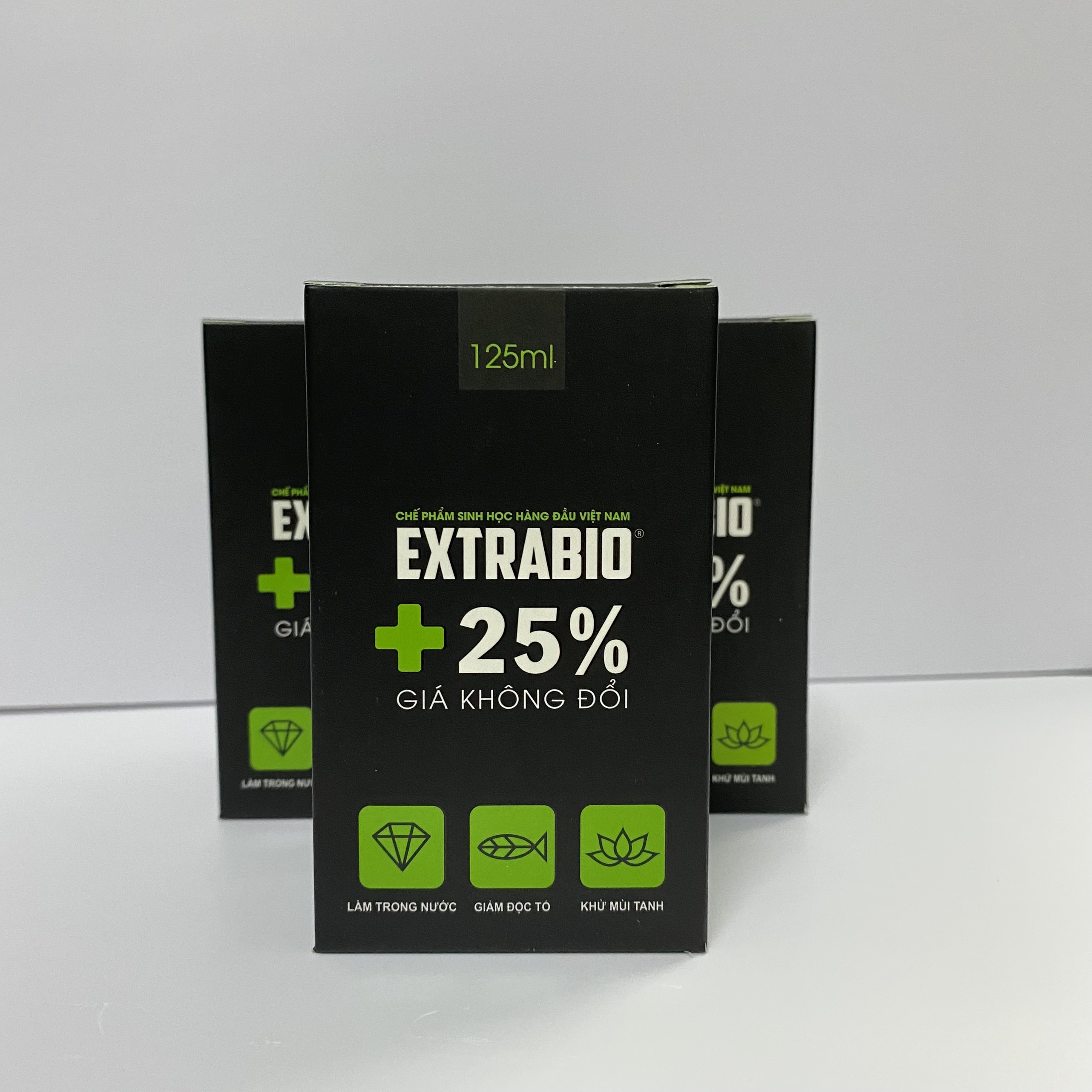 Vi sinh extra bio làm trong nước, khử mùi , khử clo size nhỏ 125ml-250ml