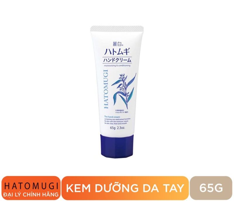 Kem Dưỡng Da Tay Hatomugi Hand Cream 65g nhập khẩu