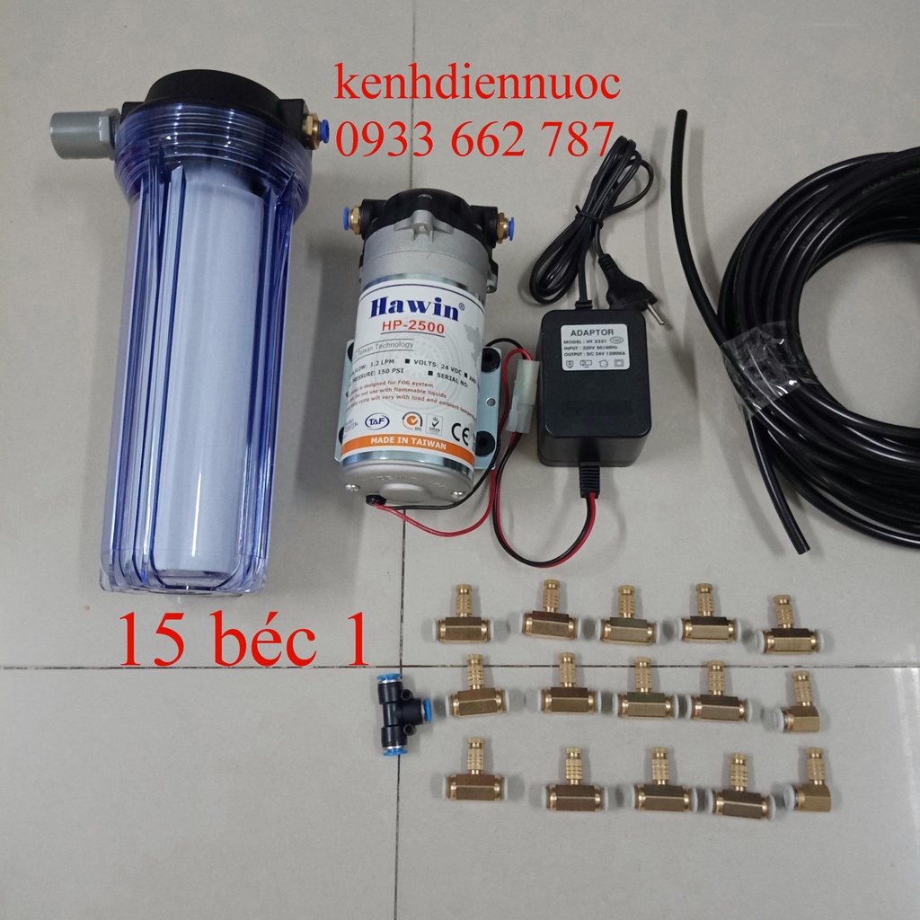 Bộ phun sương Đài Loan Hawin HP-2500