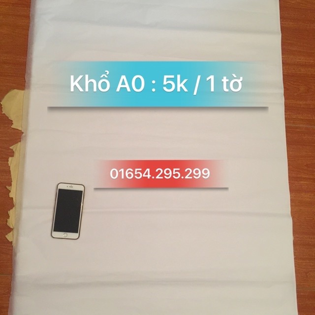10 tờ giấy mỏng scan hình xăm khổ to