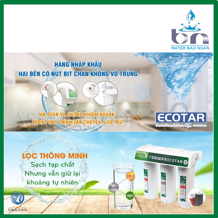 Máy lọc nước Geyser Ecotar 4