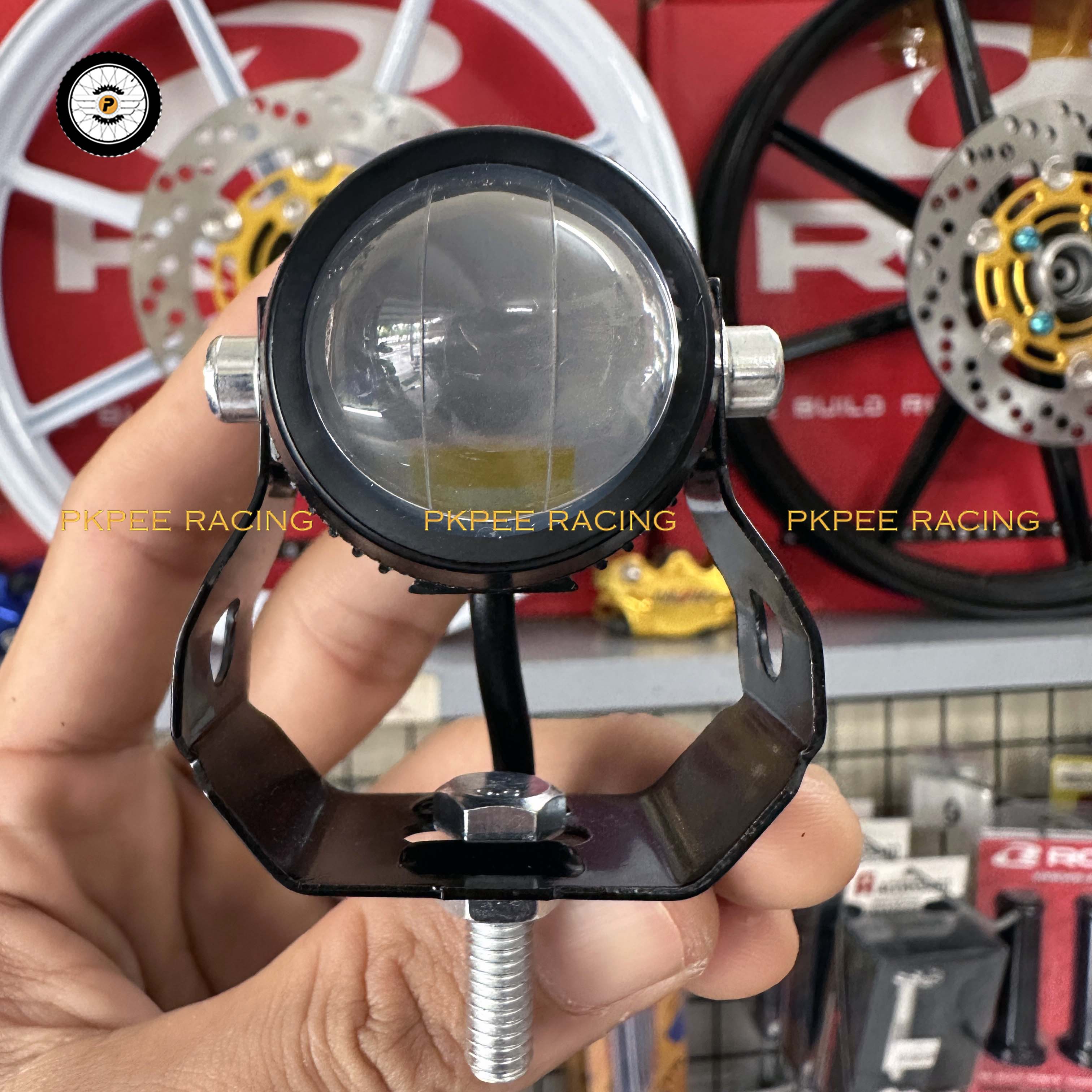 Trợ Sáng Bi Cầu Mini 2 Chế Độ Pha Trắng Cos Vàng