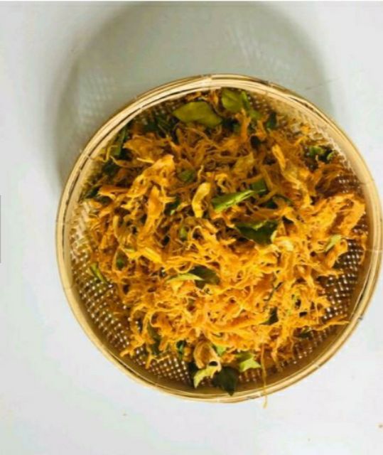 {100G/200G} KHÔ GÀ SẤY LÁ CHANH