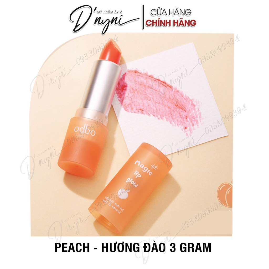 Son Dưỡng Môi Odbo Collagen Magic Lip Balm