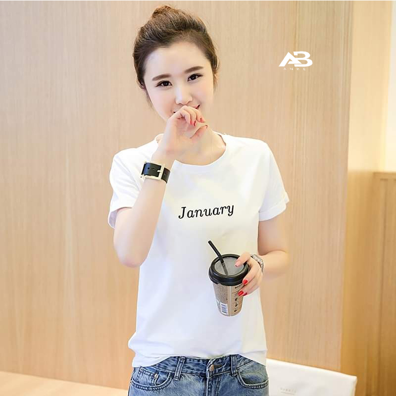 Áo thun nữ vải dày mịn thương hiệu ANBE