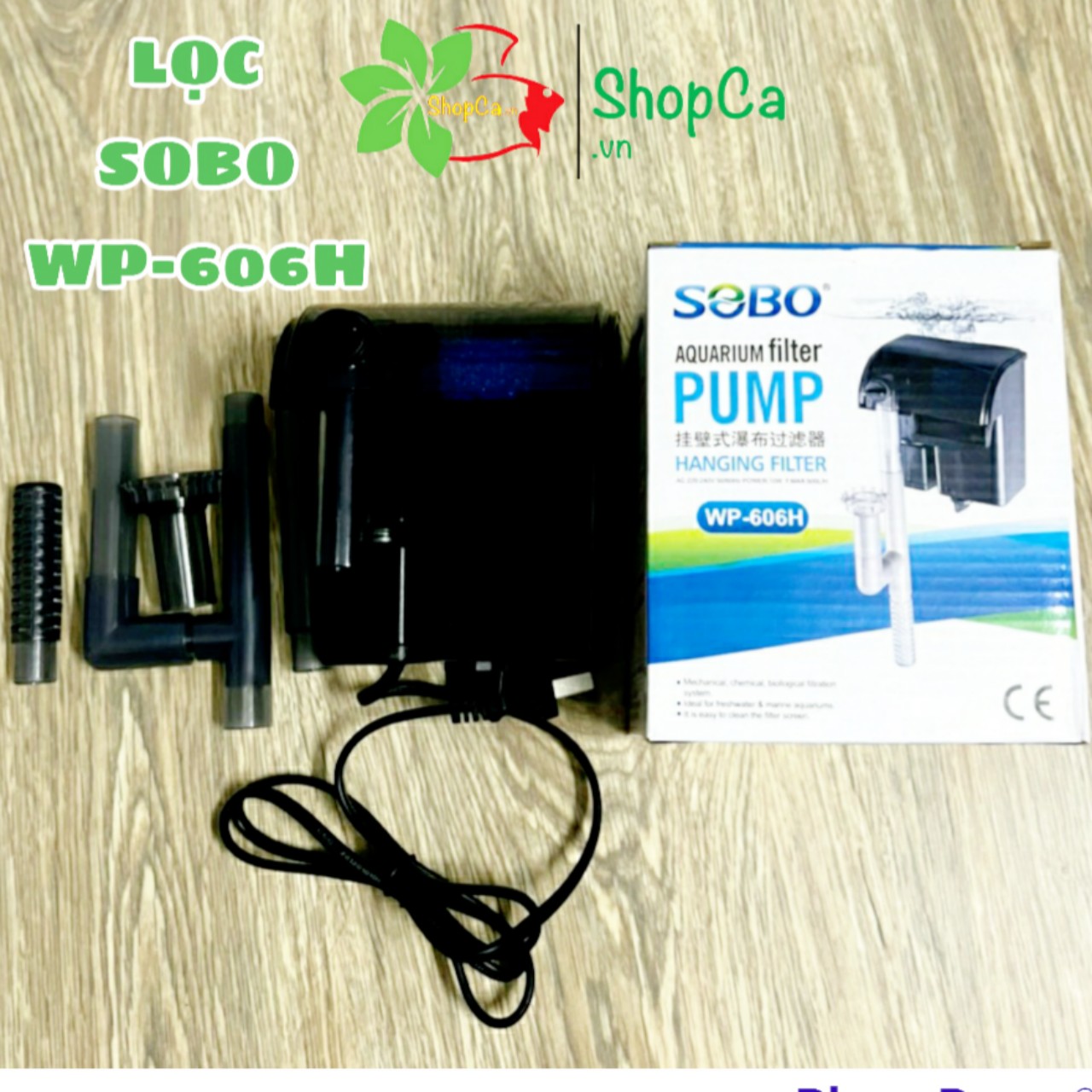 Máy lọc nước hồ cá 5W dạng thác nước WP-303H